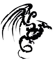 Tribal tetovaa zmaja