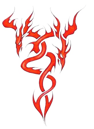 Crvena tetovaa zmaja