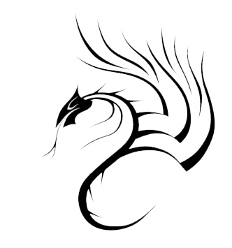 Tribla tetovaa zmaja
