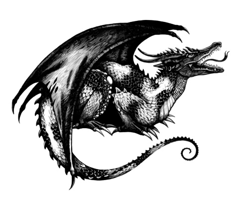 Tetovaa zmaja, fantasy tetovaa
