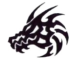 Tribal tetovaa zmajeve glave